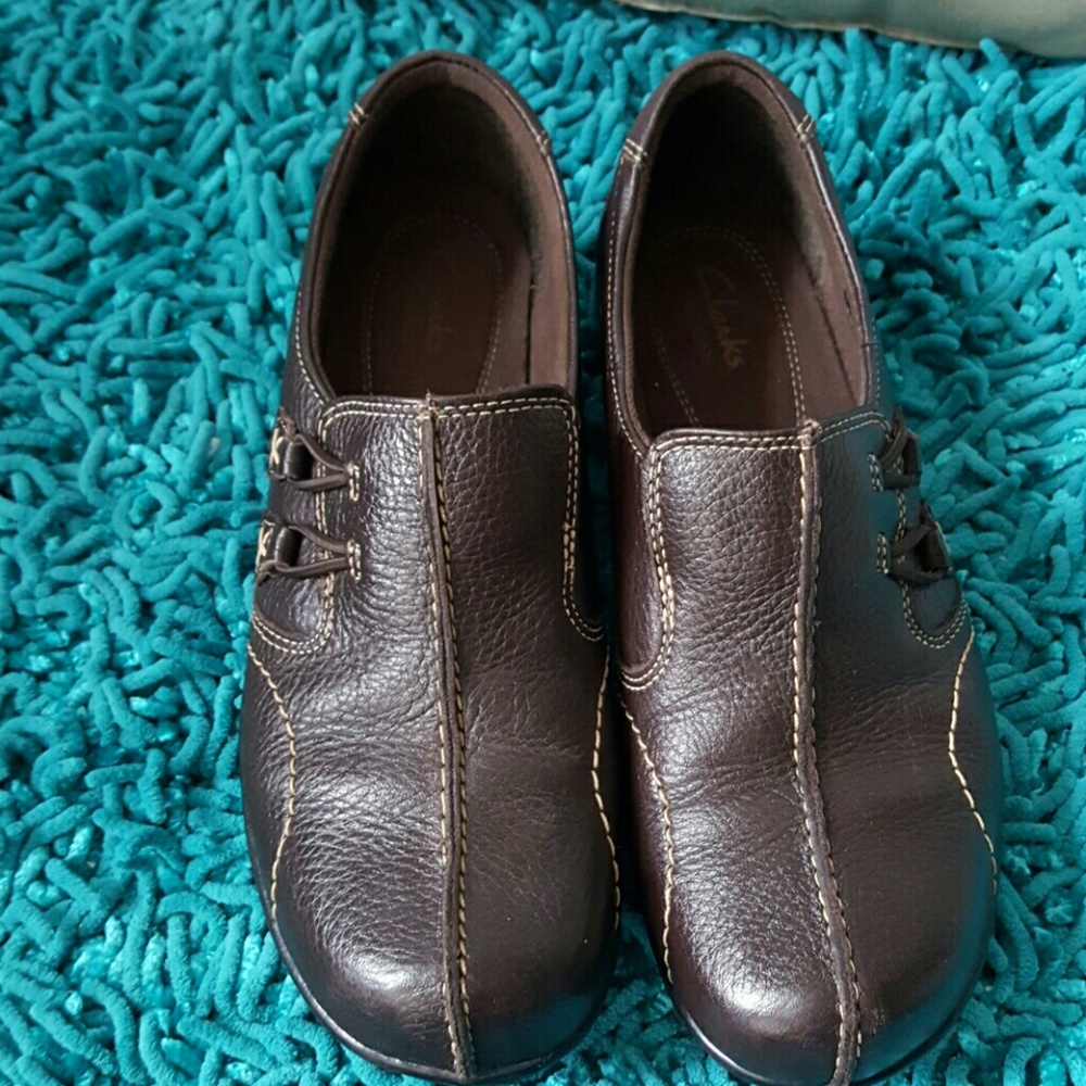 Clark's slip on shoes
